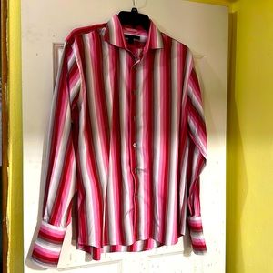 Express Men’s Dress Shirt Button Down w/ French Cuffs Size XL